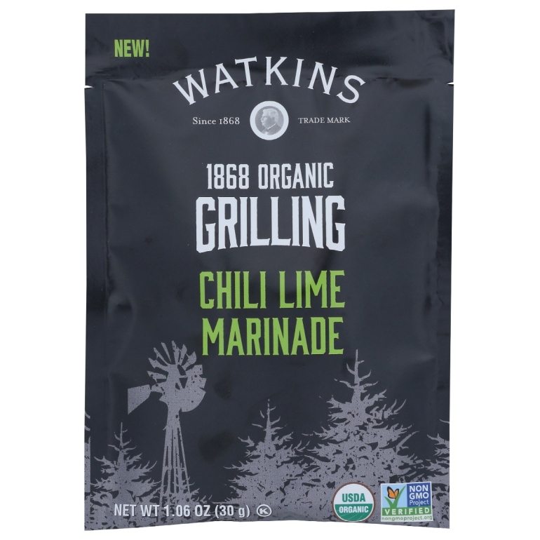 1868 Organic Grilling Chili Lime Marinade, 1.06 oz