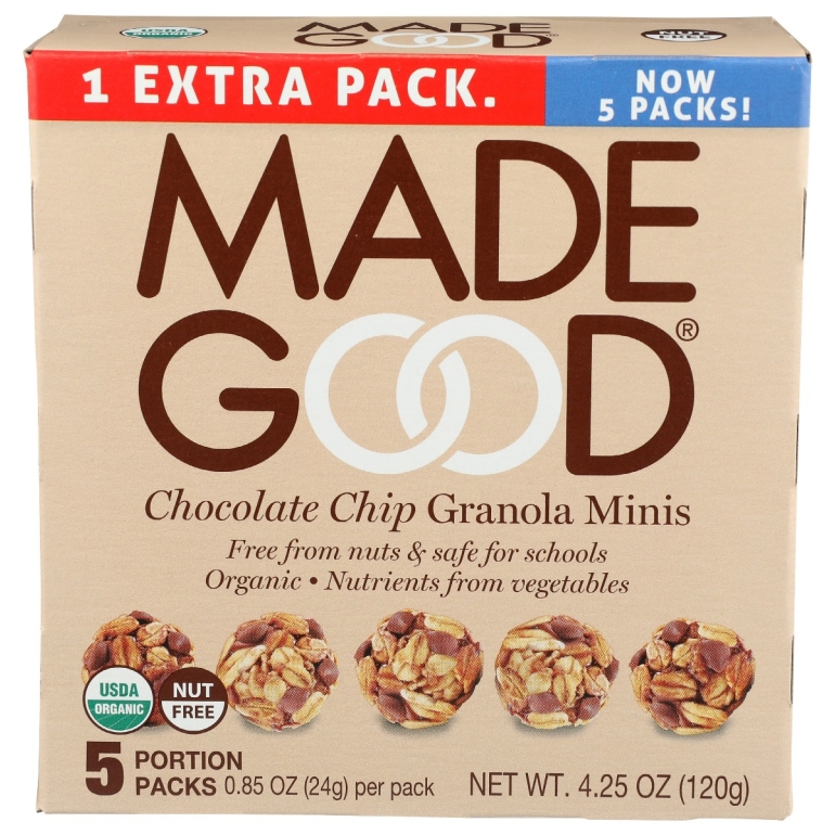 Chocolate Chip Granola Minis, 4.25 oz