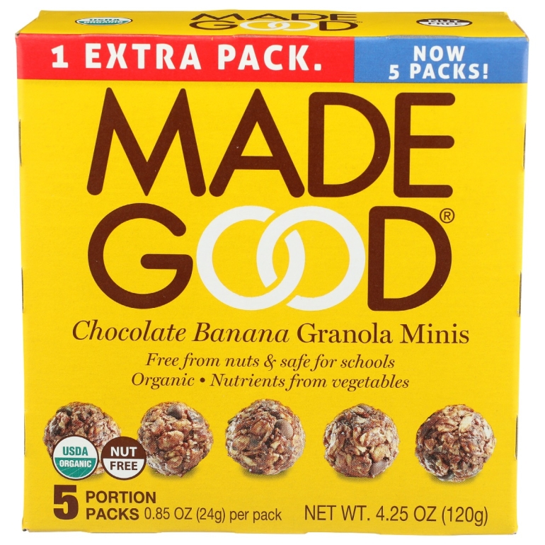 Org Granola Mini Choc Bn, 4.25 oz