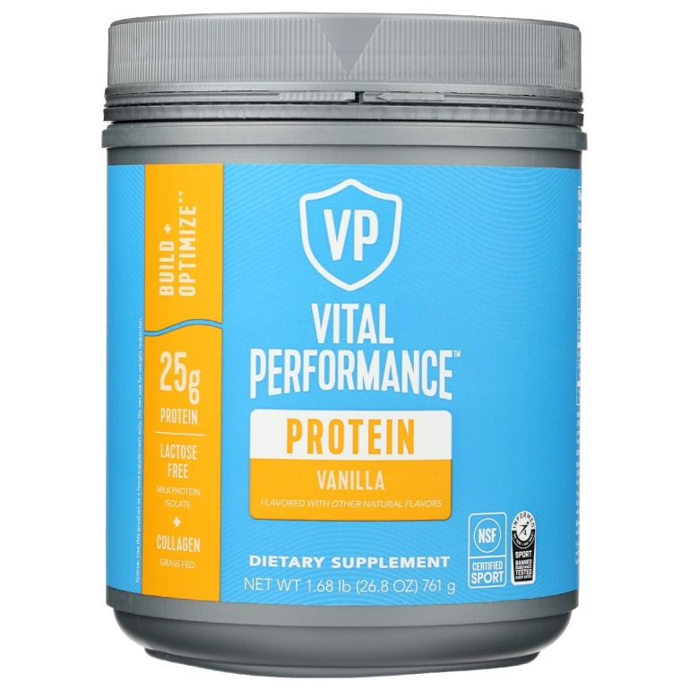 Protein Powder Vanilla, 26.8 oz