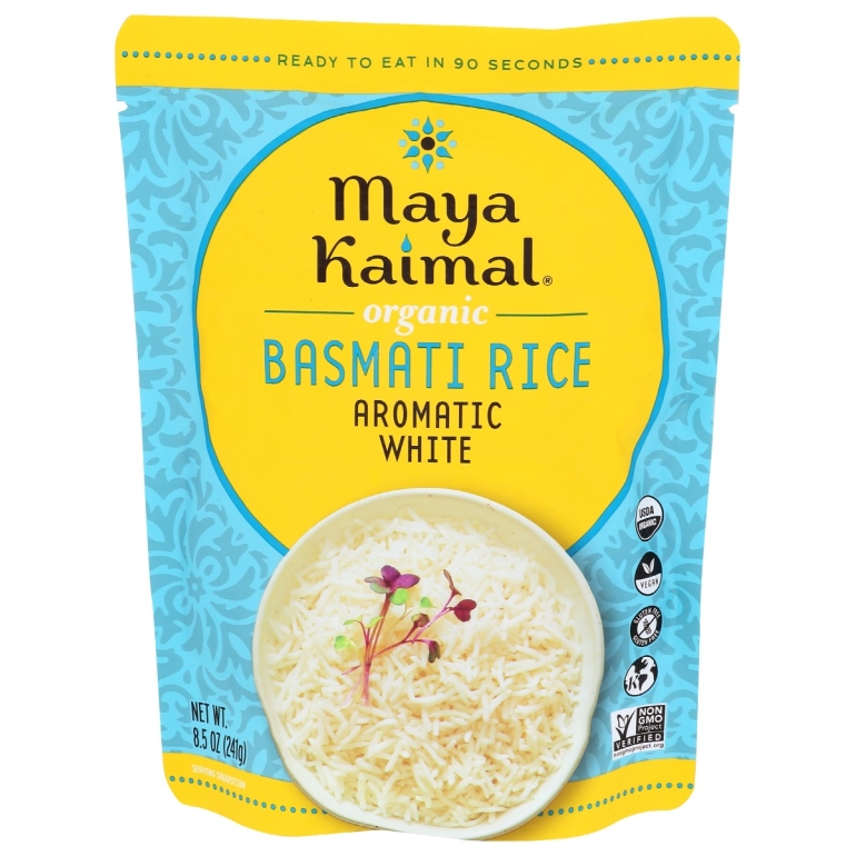Rice Basmati Aromatic White, 8.5 oz