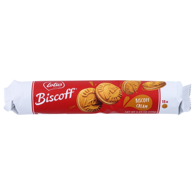 Biscoff Cream Sandwich Cookies, 5.29 oz