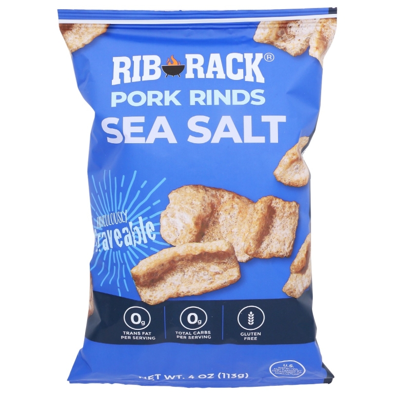 Sea Salt Pork Rinds, 4 oz