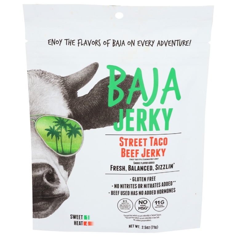 Street Taco Beef Jerky, 2.5 oz