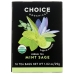 Organic Mint Sage Tea, 16 bg