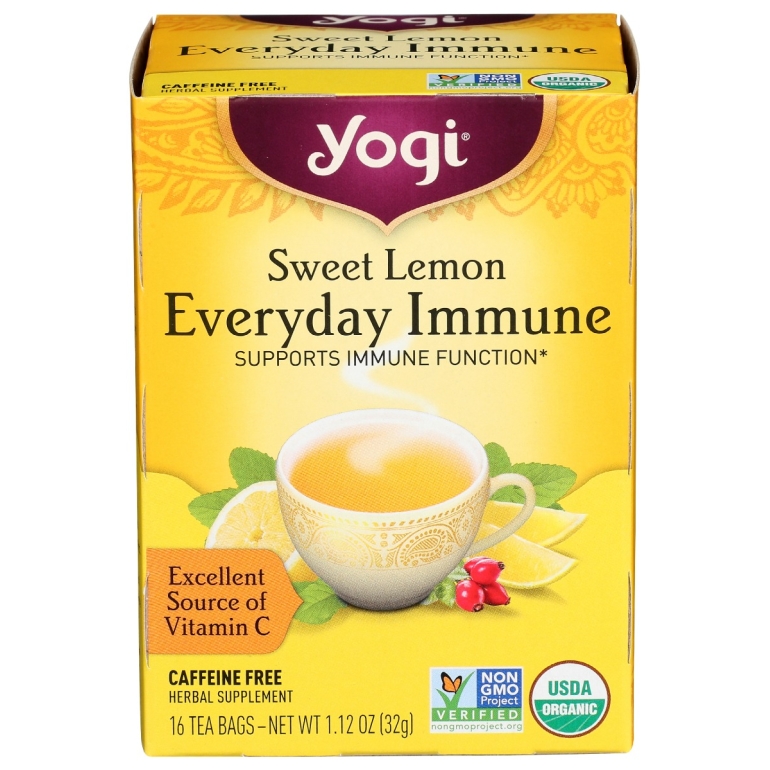 Sweet Lemon Tea Organic, 16 bg