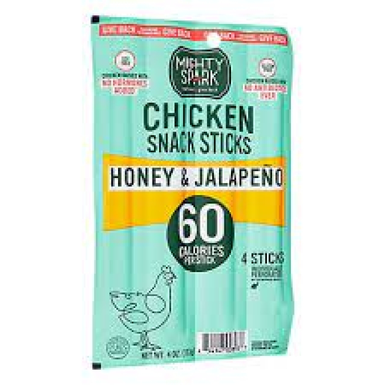 Stick Snack Cihken Honey Jalapeno, 4 oz