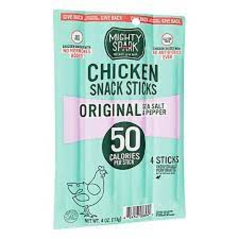 Stick Snack Chiken Seasalt Pepper, 4 oz