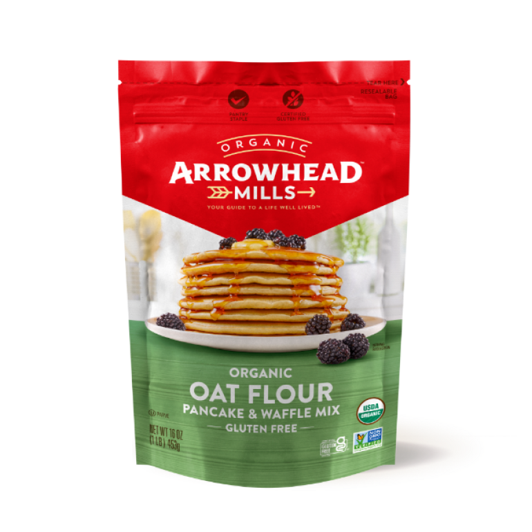 Organic Oat Flour Pancake Waffle Mix, 16 oz
