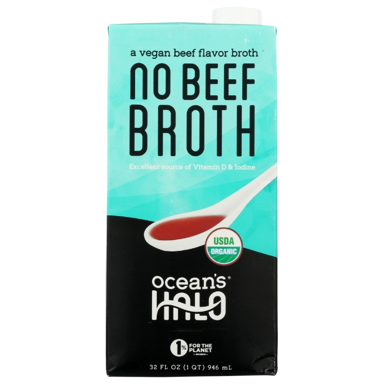 Organic No Beef Broth, 32 oz