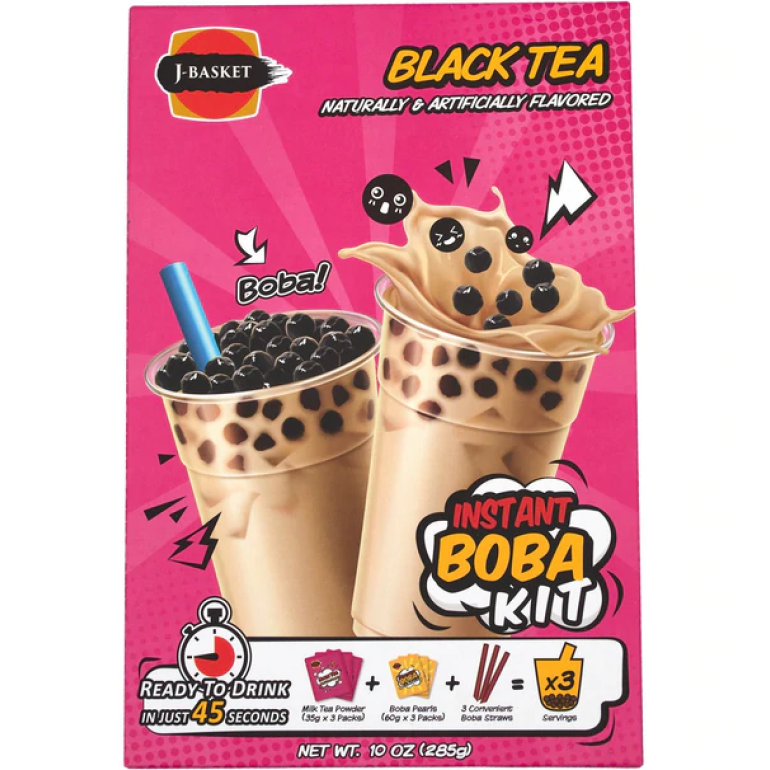 Black Tea Instant Boba Kit, 10 oz