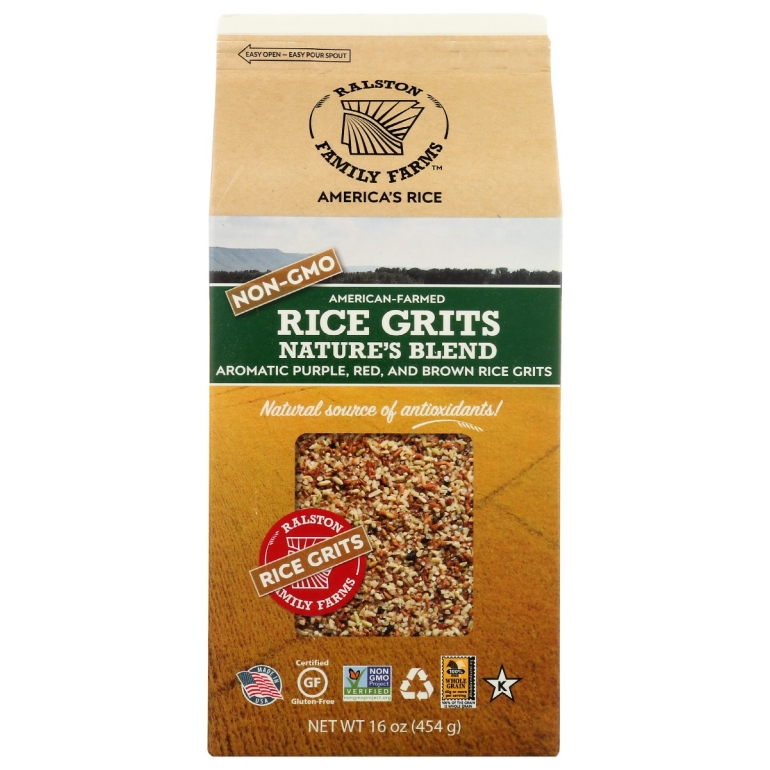 Rice Grits Natures Blend, 16 oz