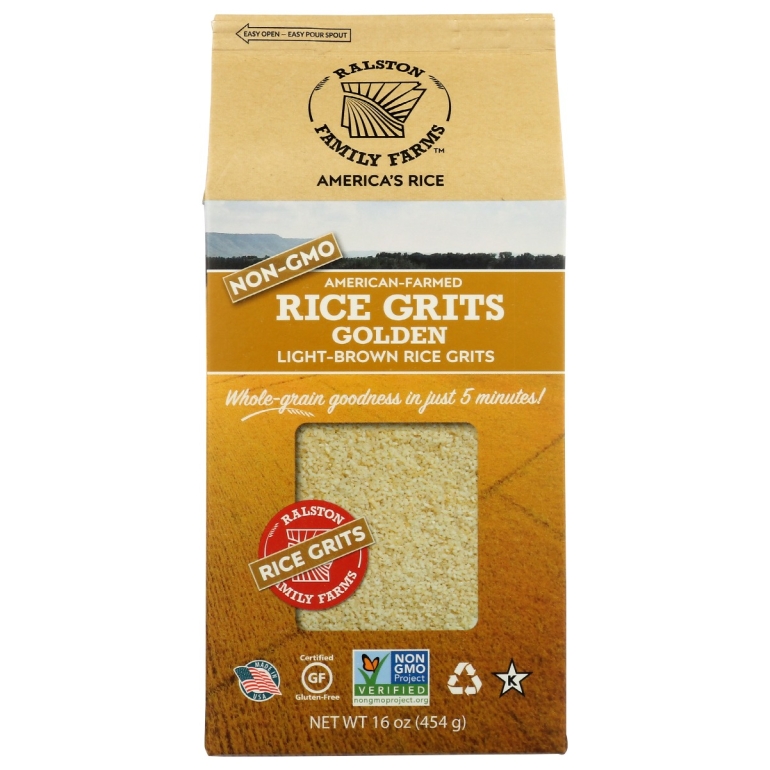 Rice Grits Golden, 16 oz