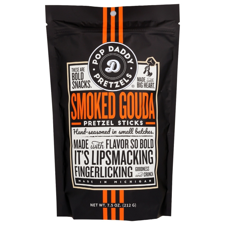 Smoked Gouda Seasoned Pretzel Sticks, 7.5 oz