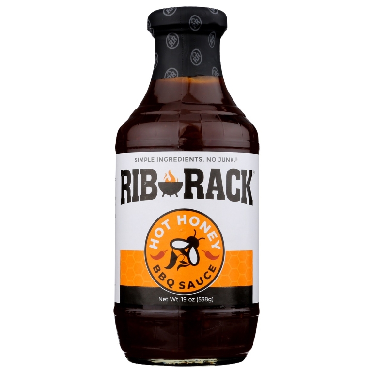 Sauce Ribs Hot Honey Bbq, 19 oz