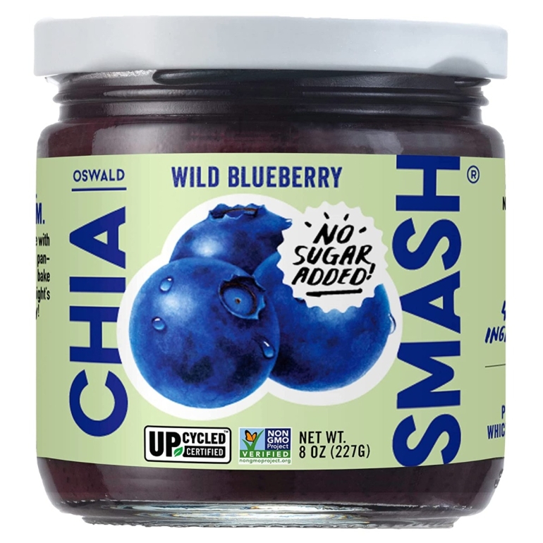 Chia Wild Blueberry Jam, 8 oz