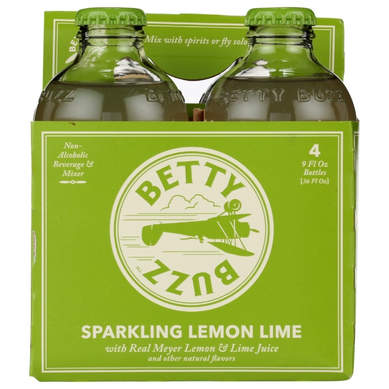 Sparkling Lemon Lime Bottles 4Pk, 36 fo