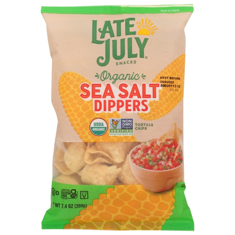 Sea Salt Dippers Tortilla, 7.4 oz