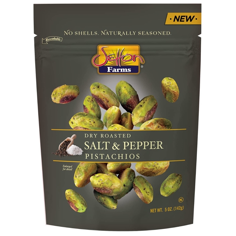 Pistachio Kernels Salt & Pepper, 5 OZ