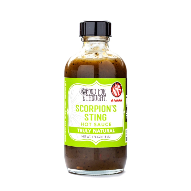 Scorpion's Sting Hot Sauce, 4 fo