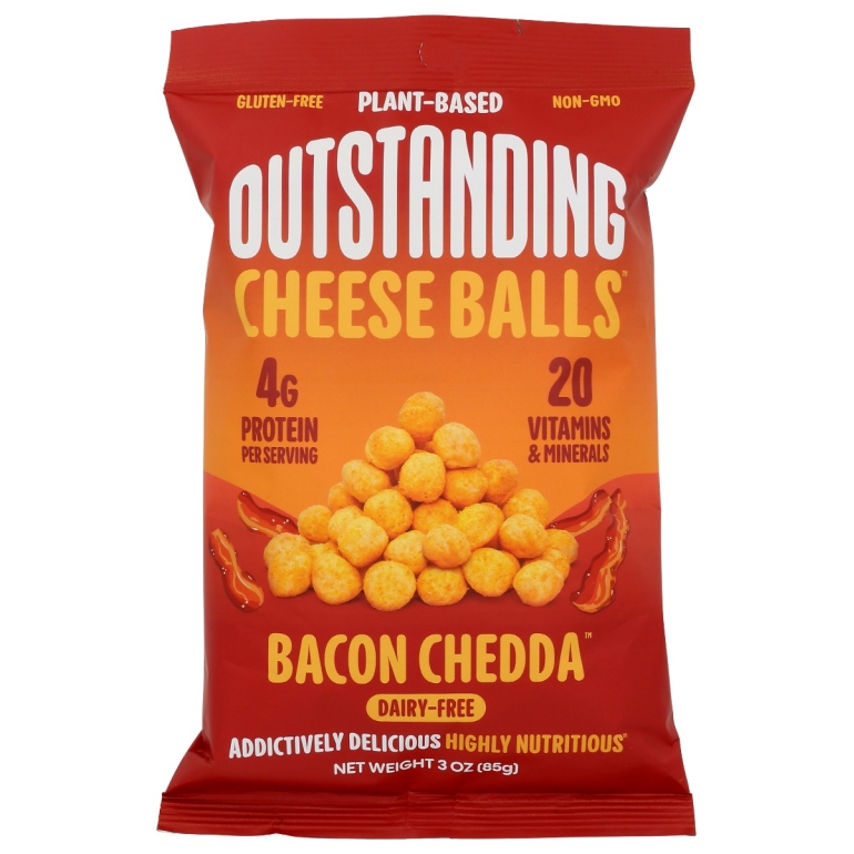 Bacon Chedda Cheese Balls, 3 oz