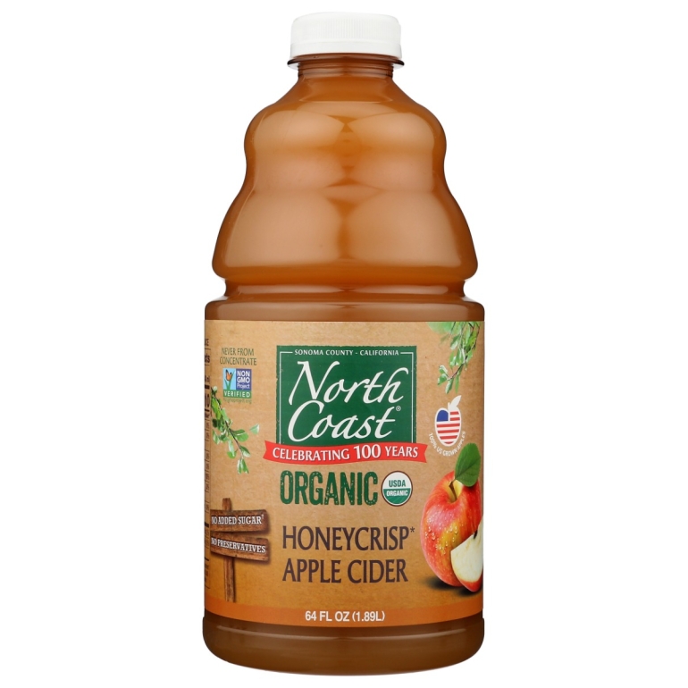 Organic Honeycrisp Apple Cider, 64 fo