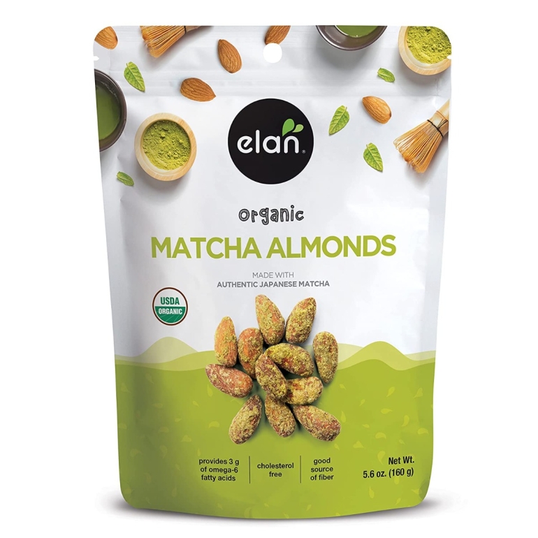 Organic Matcha Almonds, 5.6 oz
