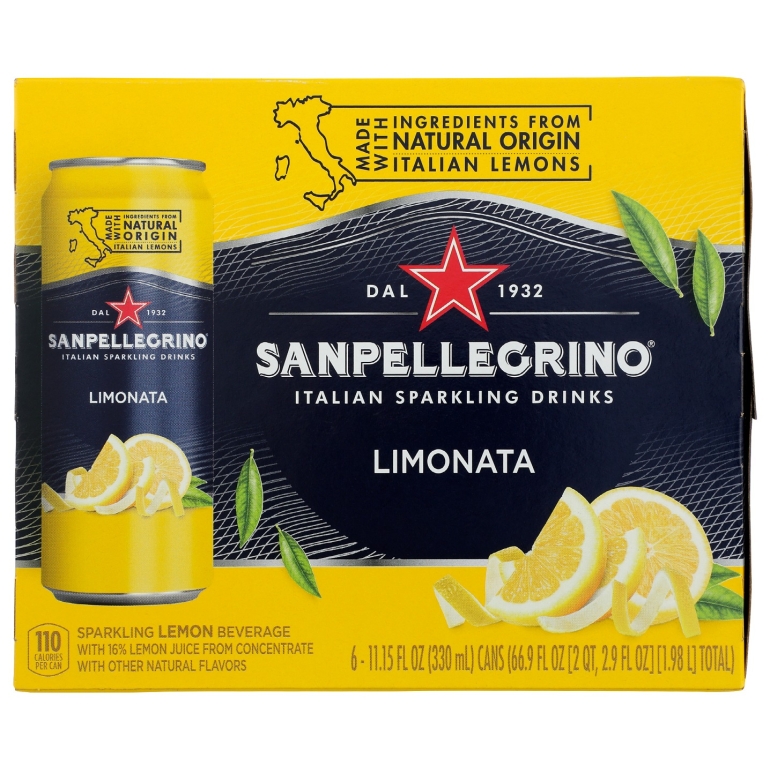 Limonata Sparkling Drink 6 Count, 66.9 fo