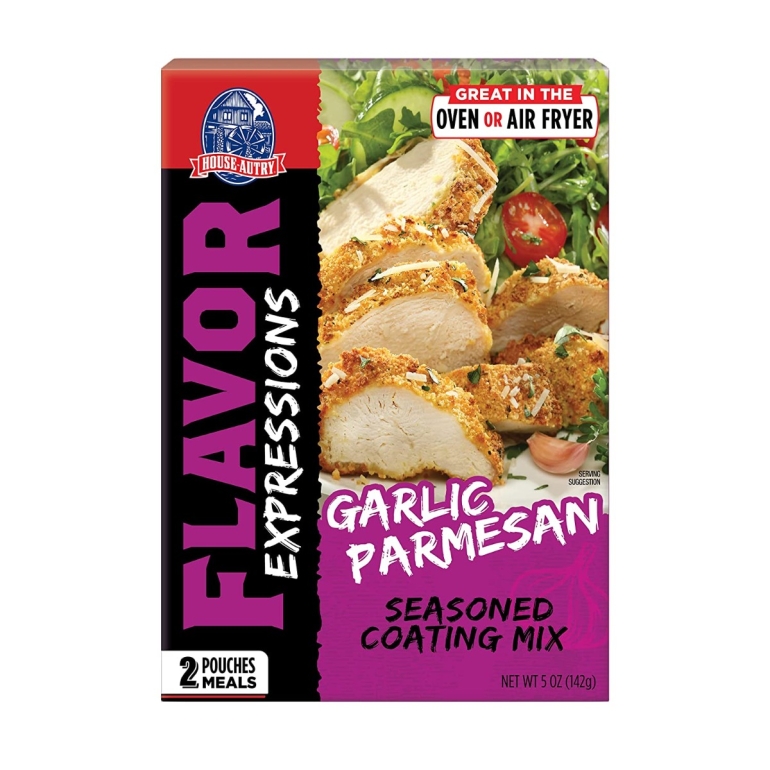 Flavor Expressions Garlic Parmesan Seasoned Coating Mix, 5 oz
