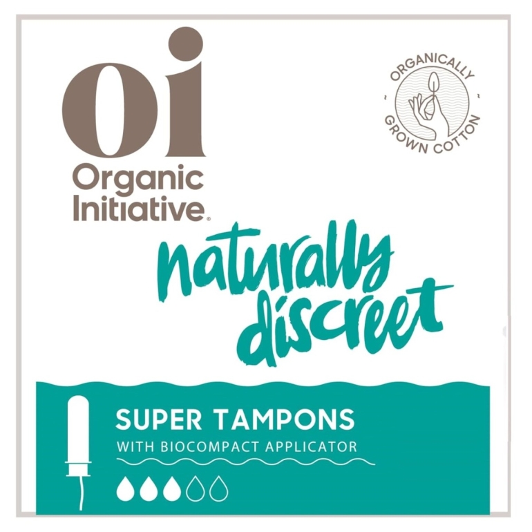 Cotton Super Tampons, 16 pc