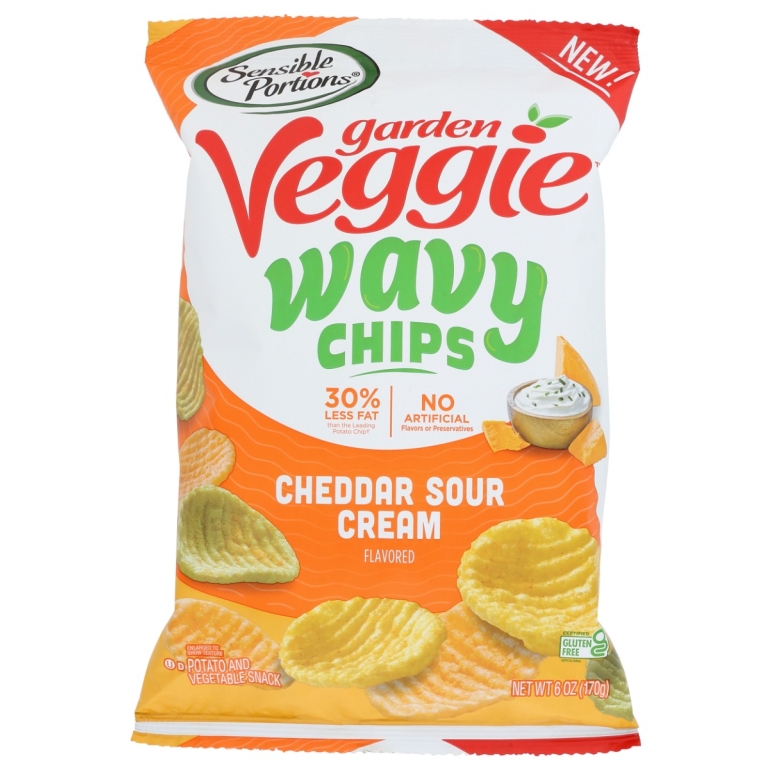 Chips Chddr Sour Crm Wavy, 6 OZ