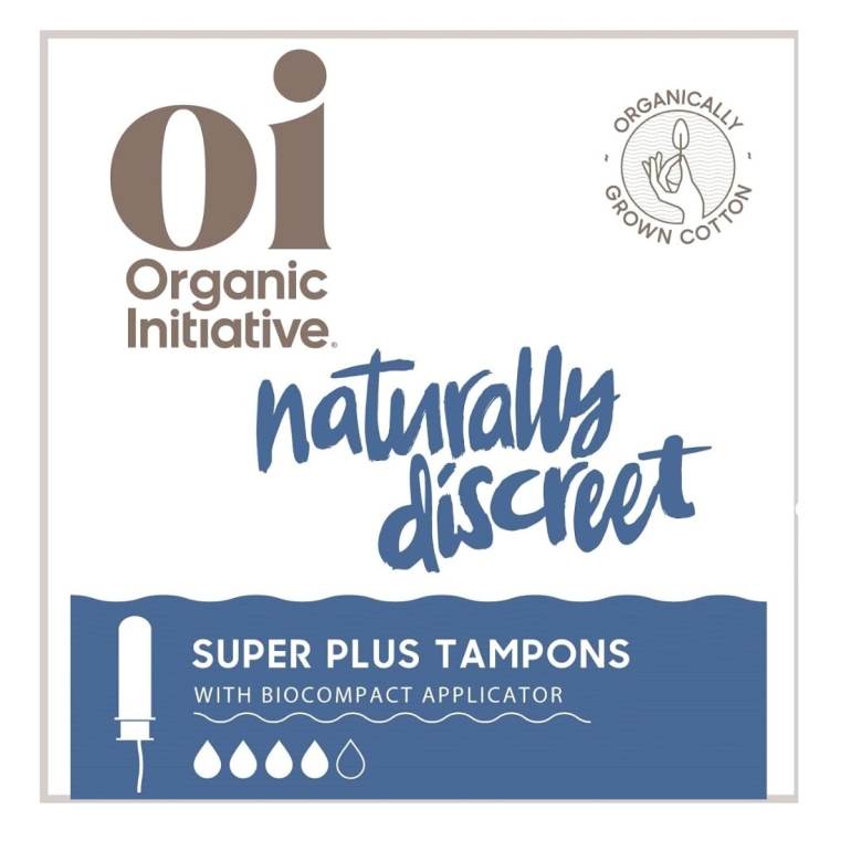 Cotton Super Plus Tampons, 16 pc