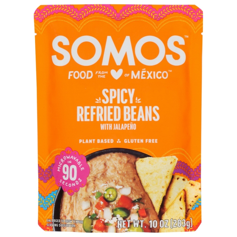 Spicy Refried Beans, 10 oz