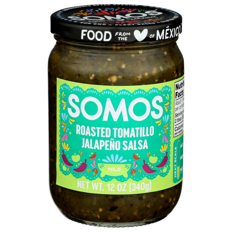 Roasted Tomatillo Jalapeno Salsa, 12 oz
