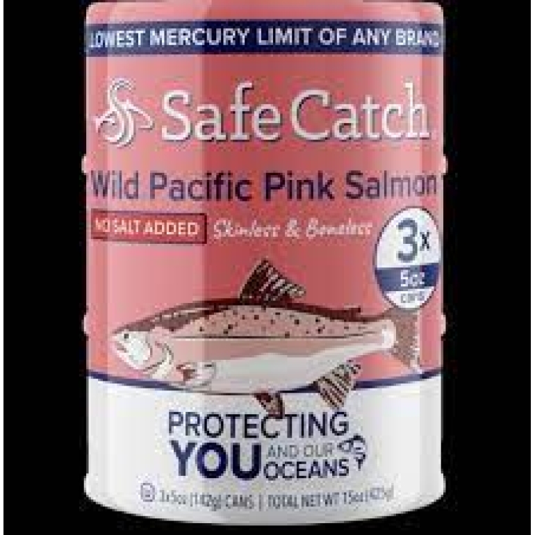 Salmon Wild Pink 3 Cans, 15 oz