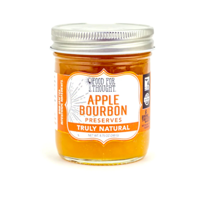 Truly Natural Apple Bourbon Preserves, 8.75 oz