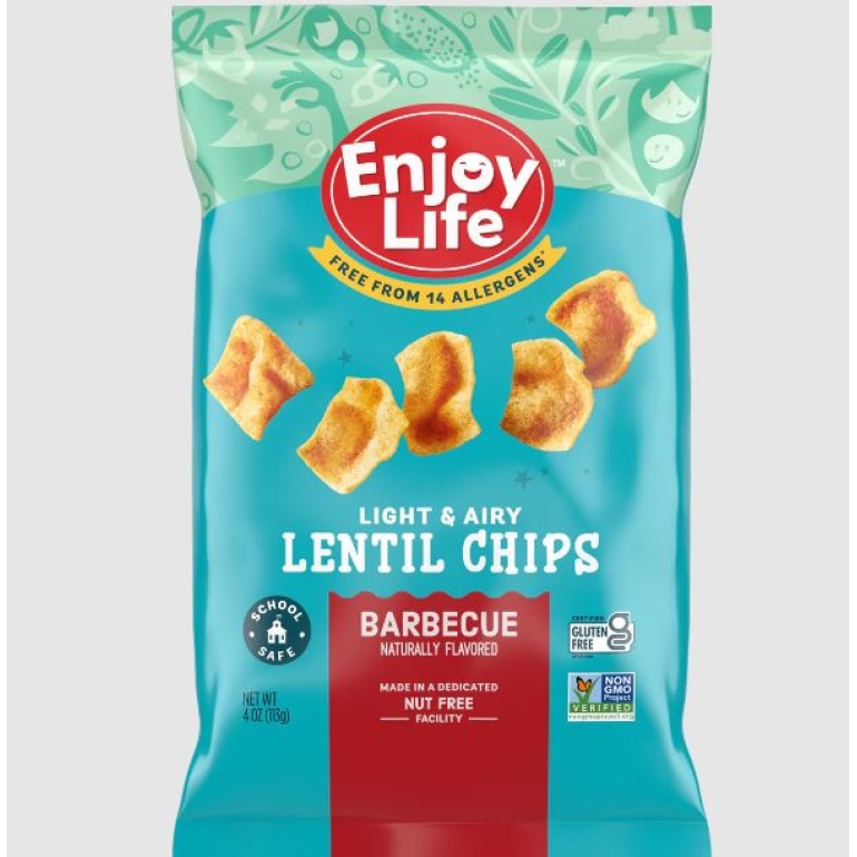 Barbecue Lentil Chips, 4 oz