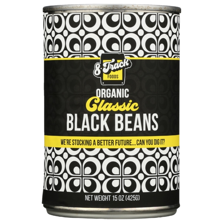 Organic Black Beans Class, 15 OZ