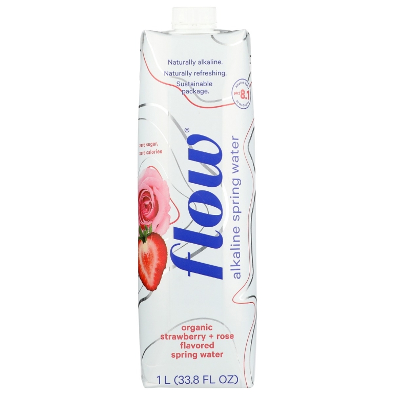 Water Alkaline Strawberry Rose, 33.8 fo