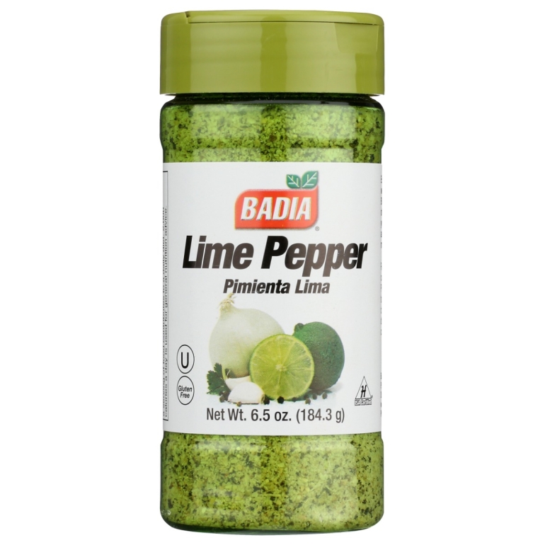 Seasoning Lime Pepper, 6.5 OZ