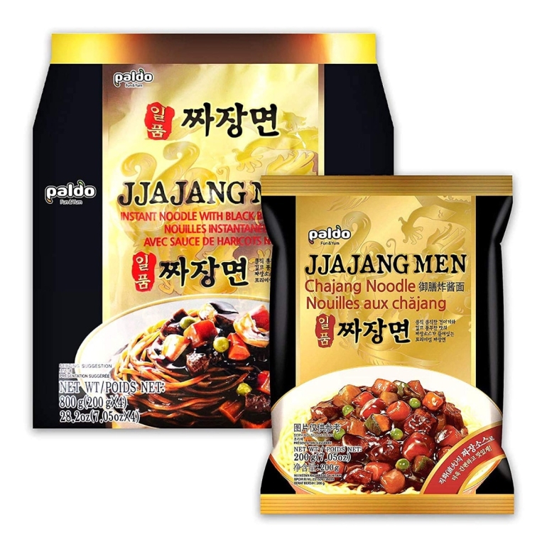 Jjajangmen Chajang Noodle 4 Count, 28.2 oz