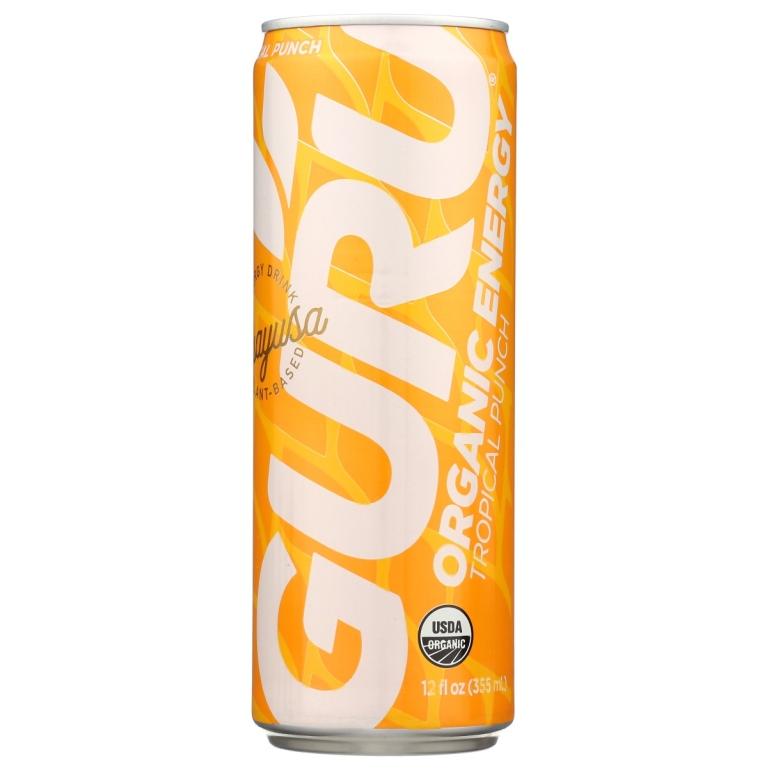 Guayusa Tropical Punch Energy Drink, 12 fo