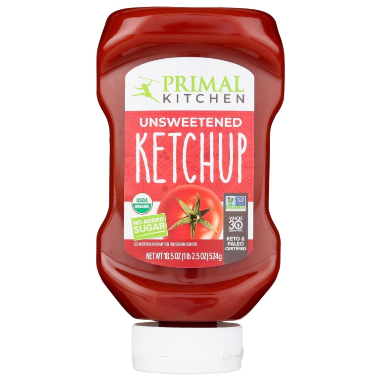 Ketchup Unsweet Org Sqz, 18.5 oz