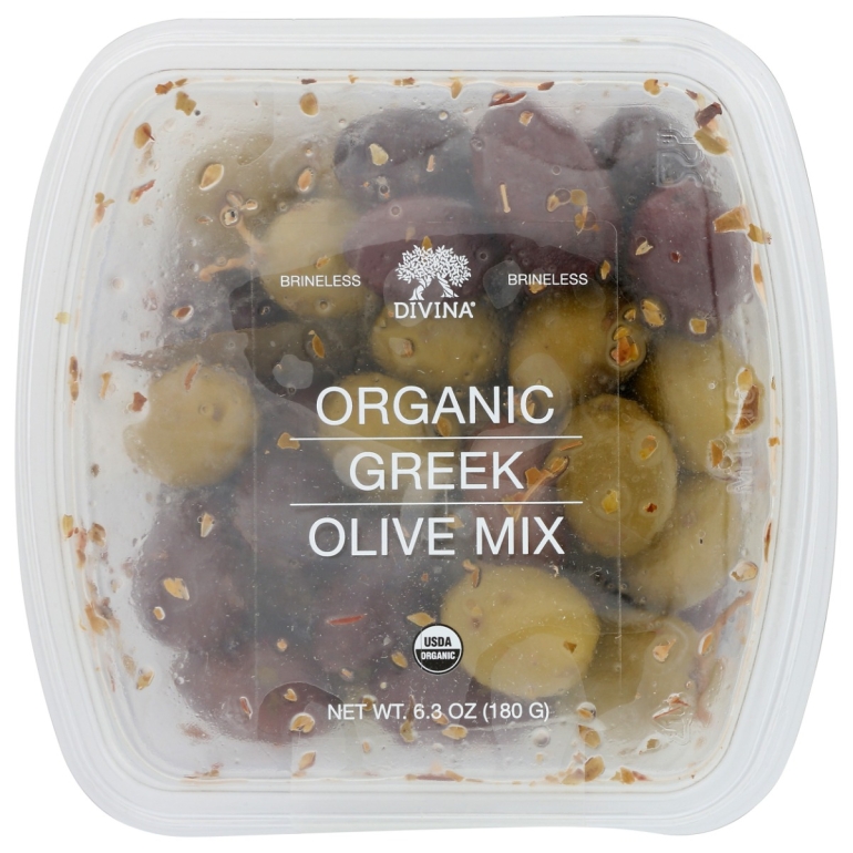 Olive Mix Greek Organic, 6.3 OZ