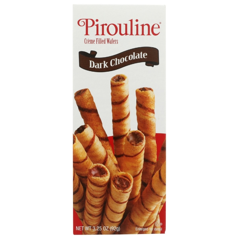 Pirouline Creme Filled Wafers Dark Chocolate, 3.25 oz