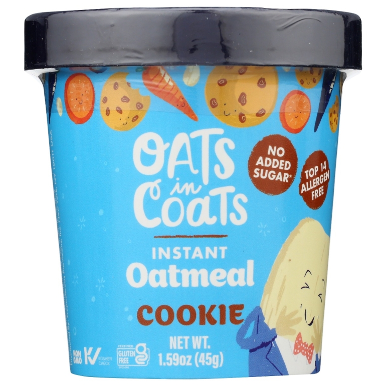 Cookie Gluten Free Instant Oatmeal Cups, 1.59 oz