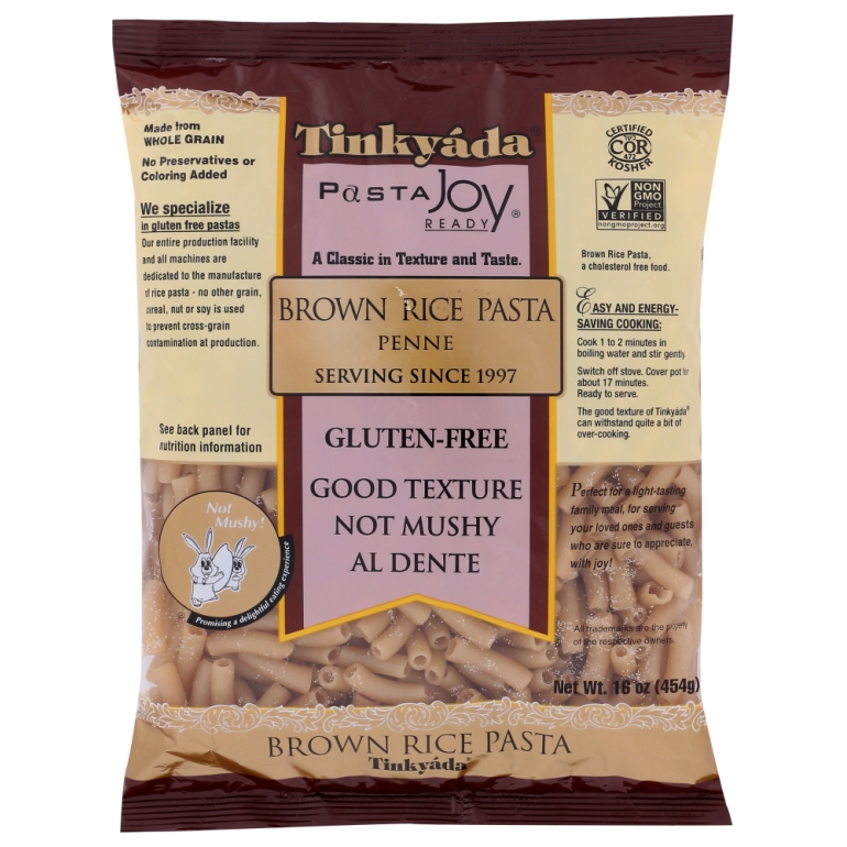 Brown Rice Penne Pasta, 16 oz