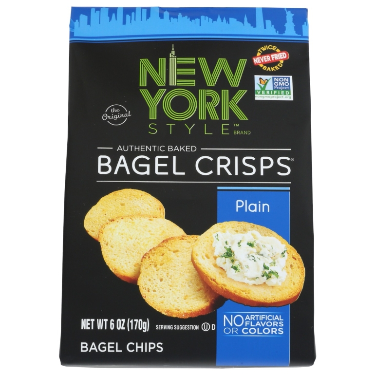 Bagel Crisp Plain, 6 OZ