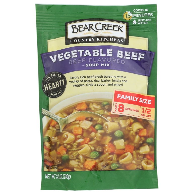 Vegetable Beef Soup Mix, 8.1 oz