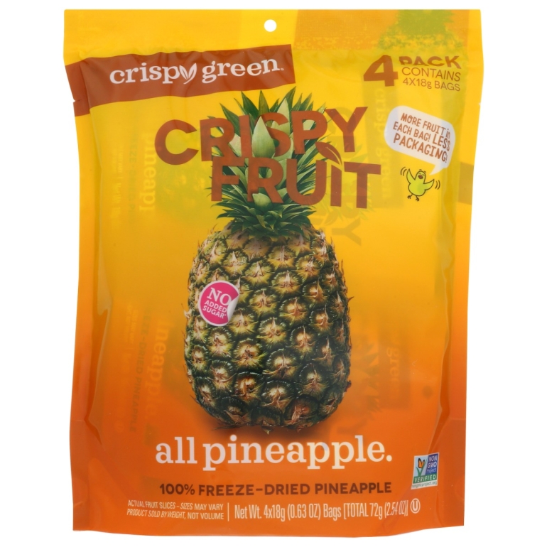 Pineapple Dried, 2.54 OZ